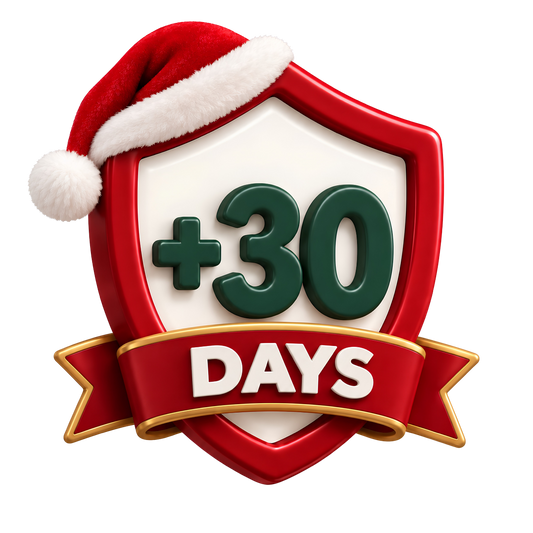 Extended Warranty: +30 Days
